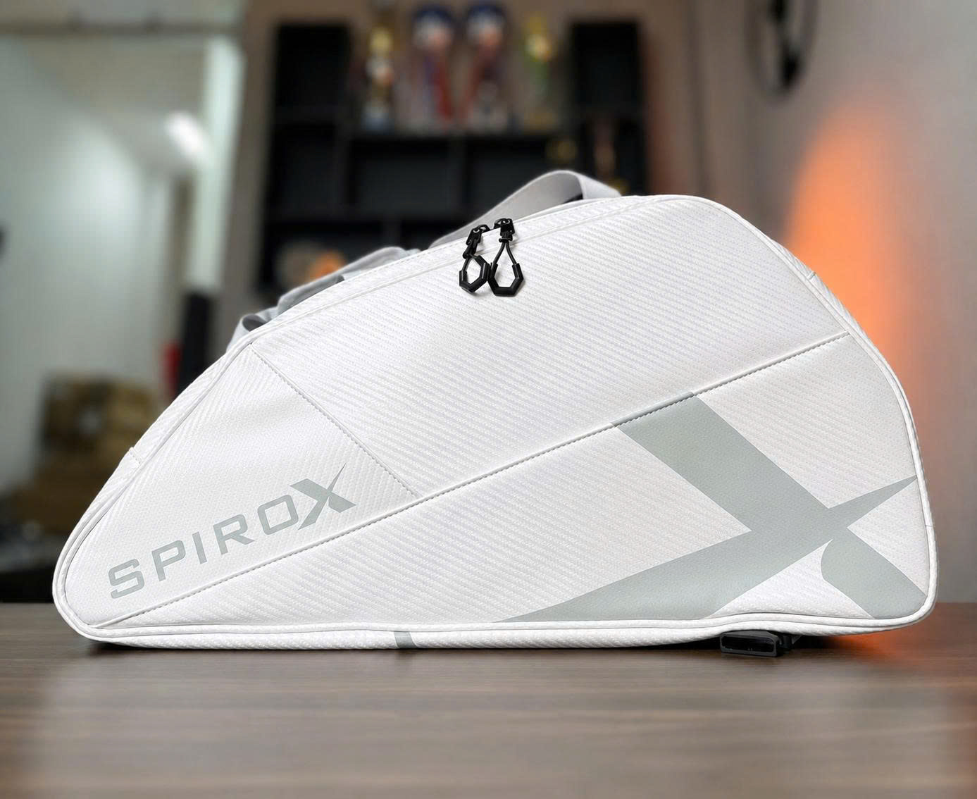 Túi Thể Thao Pickleball Spirox Carbon Tour Chính Hãng - Ngăn Đựng Vợt Riêng - Siêu Bền - Dung Tích Rộng Rãi